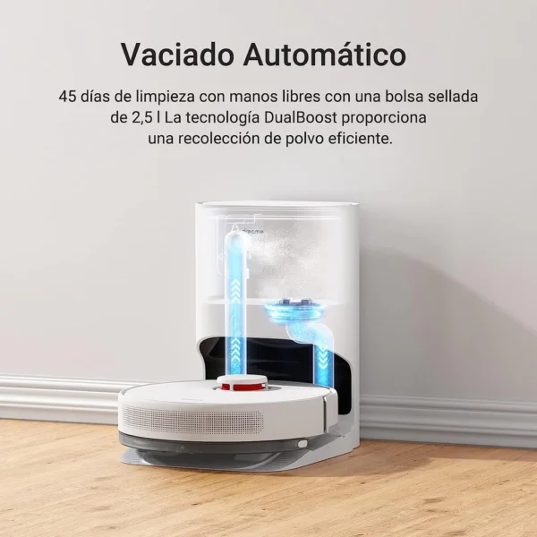 Robot aspirador con base de autovaciado Dreame D10 Plus - Imagen 2