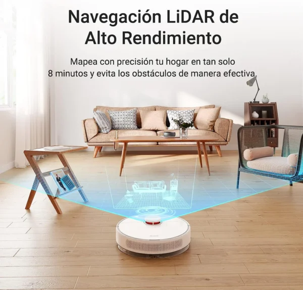 Robot aspirador con base de autovaciado Dreame D10 Plus - Imagen 3