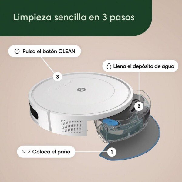 Robot aspirador y fregasuelos Roomba Combo Essential 2 - Imagen 9