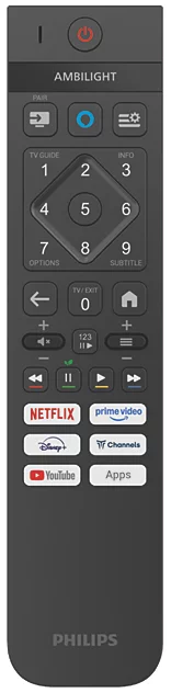 Philips 75PUS9010-3 Philips Ambilight 'The One' 75PUS9010 Televisor 75" 4K Smart TV con Titan OS