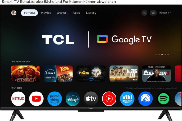 tcl-43v6c-2 TCL 43V6C Televisor 43" 4K Smart TV LED con Google TV