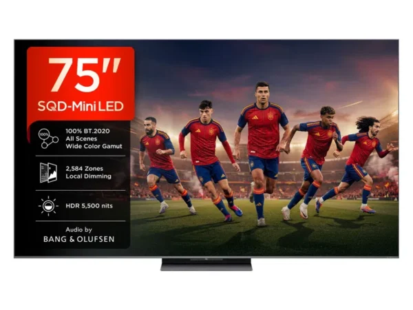 tcl-c8l-75-front-es.jpg TCL 75C8L Televisor 75" SQD-Mini LED 4K Smart TV con Google TV
