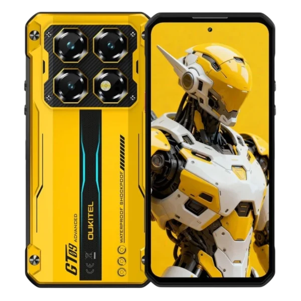 Oukitel WP60 5G 12GB/512GB Amarillo Rugged IP68/IP69K 7,2 pulgadas IPS 120Hz 108MP 33W NFC - Reacondicionado Grado A