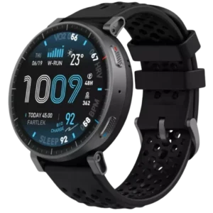 Amazfit Active Max Negro 1,5 pulgadas AMOLED NFC 25 días +170 deportes 5ATM Smartwatch - Desprecintado