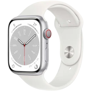 apple_watch_series_8_cellular_aluminio_plata_con_correa_deportiva_blanca_01_l_sf Apple Watch Series 8 GPS + Cellular 45mm Aluminio Plata con Correa Deportiva Blanca - Desprecintado