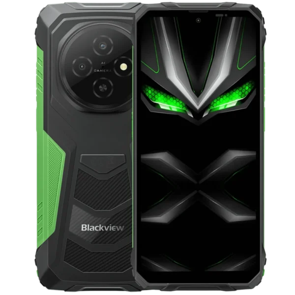 Blackview Fort 1 6GB/256GB Verde Rugged IP68/IP69K 6,56 pulgadas IPS 90Hz 16MP 10000mAh 18W NFC - Reacondicionado Grado B