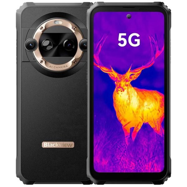 Blackview BL9000 Pro 5G 12GB/512GB Dorado Rugged IP68/IP69K 6,78 pulgadas IPS 120Hz 50MP NFC - Reacondicionado Grado B