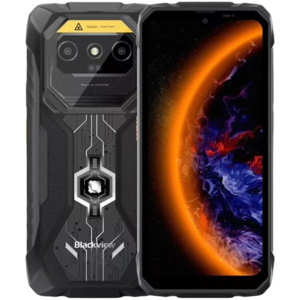 Blackview Rock 1 Pro 8GB/256GB Negro Rugged con lector de códigos de barras IP68/IP69K 6,56 pulgadas NFC - Desprecintado
