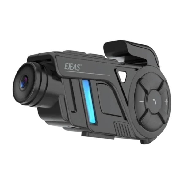 EJEAS K1 4 conductores conversación simultánea 1000m Bluetooth 5.1 IP67 55h Mesh Intercomunicador - Desprecintado