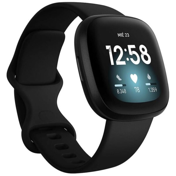 Fitbit Versa 3 1,58 pulgadas AMOLED NFC 6 días 5ATM Smartwatch - Desprecintado