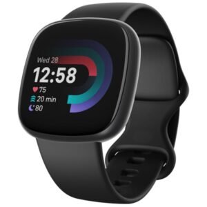Fitbit Versa 4 Negro - Reloj inteligente con GPS - Desprecintado