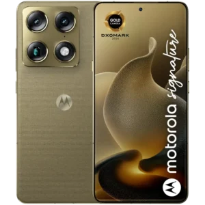 motorola_signature_dorado_1_l Motorola Signature 5G 16GB/512GB Martini Olive 6,78 pulgadas AMOLED 165Hz 50MP 5200mAh 90W NFC - Desprecintado