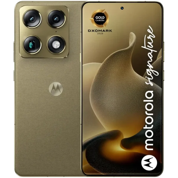 Motorola Signature 5G 16GB/512GB Martini Olive 6,78 pulgadas AMOLED 165Hz 50MP 5200mAh 90W NFC - Desprecintado