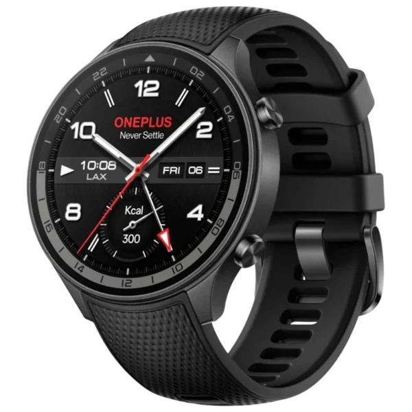 OnePlus Watch 2R Gris 1,43 pulgadas AMOLED GPS NFC 12 días +100 deportes 5ATM - Desprecintado