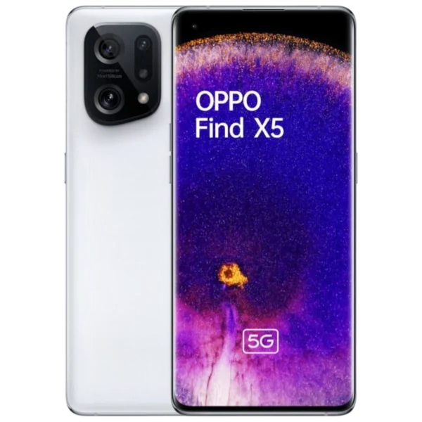 OPPO Find X5 5G 8GB/256GB Blanco 6,55 pulgadas AMOLED 120Hz 50MP 4800mAh NFC - Reacondicionado Grado B
