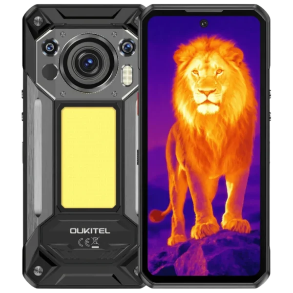 Oukitel WP500 Ultra Thermal 12GB/1TB Negro Rugged IP68/IP69K 6,78 pulgadas IPS 120Hz 108MP 45W NFC - Desprecintado
