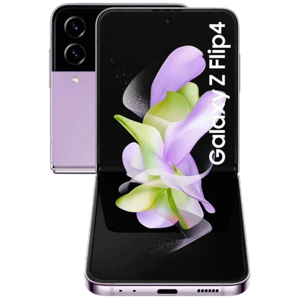Samsung Galaxy Z Flip4 5G 128GB Violeta 6,7 pulgadas AMOLED 120Hz 12MP 3700mAh NFC - Reacondicionado Excelente