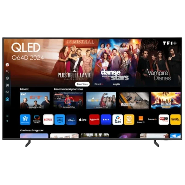 Samsung TQ65Q64DAU 65 pulgadas 4K QLED HDR10+ Tizen Smart TV - Reacondicionado Grado B
