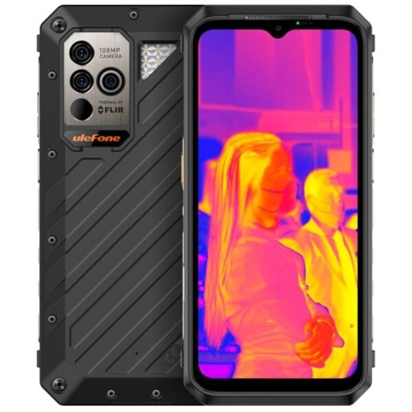 Ulefone Power Armor 18T 5G 12GB/256GB Negro 6,58 pulgadas 120Hz 108MP 9600mAh NFC - Reacondicionado Grado B