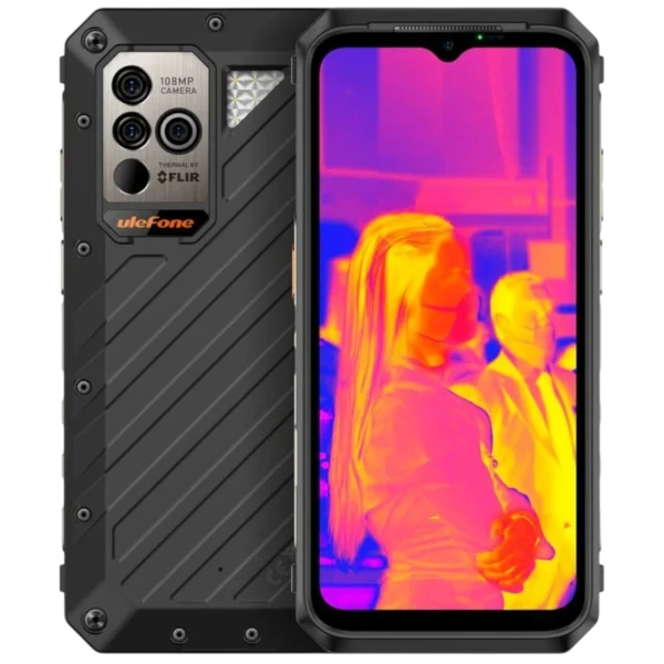 Ulefone Power Armor 18T 12GB/256GB Negro 6,58 pulgadas 120Hz 108MP 9600mAh NFC - Reacondicionado Grado B