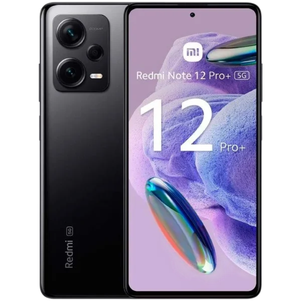Xiaomi Redmi Note 12 Pro+ 5G 8GB/256GB Negro 6,67 pulgadas AMOLED 120Hz 200MP 120W NFC - Reacondicionado Oficial Grado B